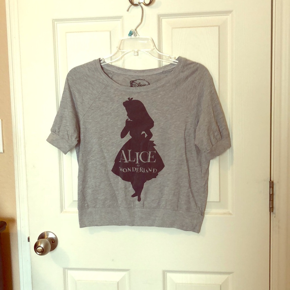 Disney Authentic Alice Crop Top